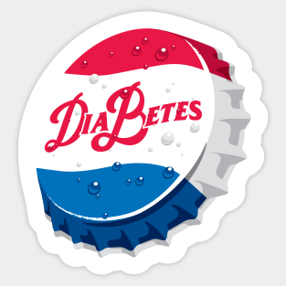 Vintage Pepsi Diabetes Sticker